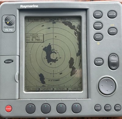 Raymarine Raytheon RL70 Plus RL70RC E52032 7'' LCD Radar Chartplotter Display