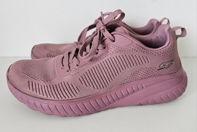 Rosa Textil Schnürschuhe Damen Comfort Sneaker Gr. 4,5 (EU 37,5) Skechers BOBS