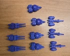 Starriors Cosmittor Deadeye and Cricket Accessories 1984 Tomy I