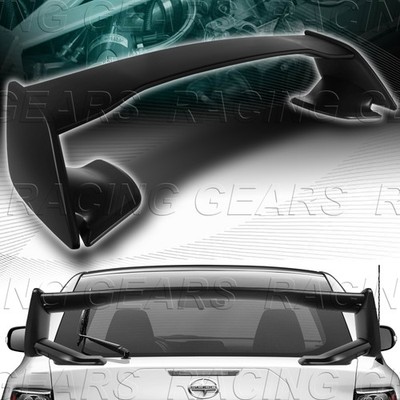 UNPAINTED PRIMER BLACK ABS PLASTIC REAR TRUNK SPOILER WING FIT 11-16 SCION TC