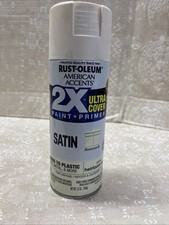 Rust-Oleum Painter's Touch 2X Ultra Cover SATIN Spray Paint 12 oz Heirloom White