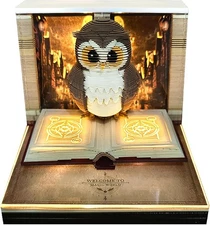 Time Piece Calendar, 2026 Desk Calendar Memo Pad, Gonoce 3D Magic Owl Creative T