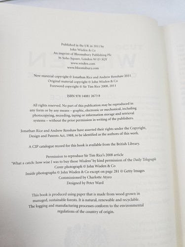 The Wisden Collector's Guide von Andrew Renshaw, Jonathan Rice (gebundenes Buch, 2011) - Bild 7 von 9
