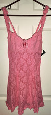 VTG Cinema Etoile Pink Lace Babydoll Gown Seductive Wear Style 4214D Coquett 144