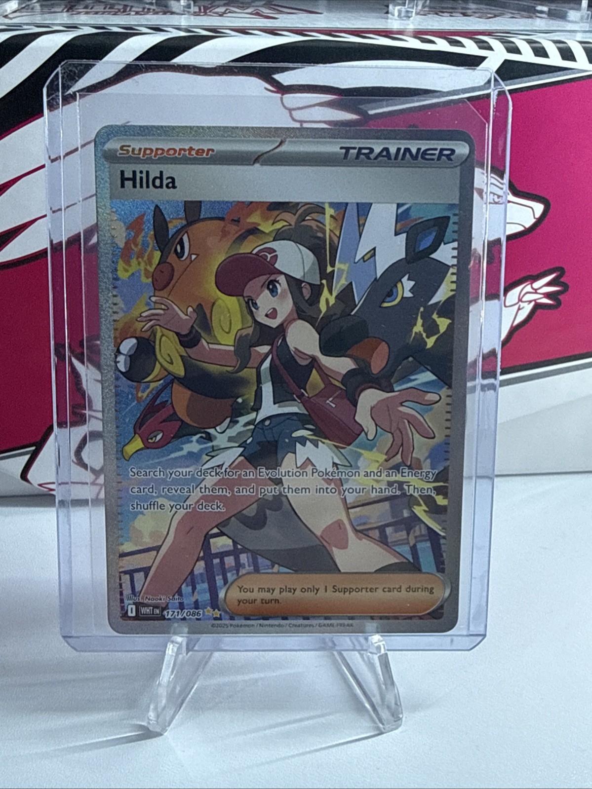 2025 Pokemon Hilda Special Illustration Rare 171/086 White Flare
