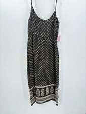 Pre-Owned J Crew Black Size 8 Midi Sleeveless Dress