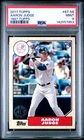 2017 Topps Aaron Judge #87-58 1987 Topps Rookie Card PSA 9 MINT