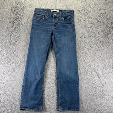 Signature by Levi's Jeans Boys 14 Blue Cotton Denim Straight Leg Relaxed Stretch