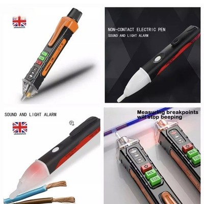 Spannungsprüfer Stift Volt Stick Sound 90-1000V AC POWER DETECTOR SENSOR