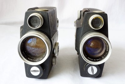 2 x Fuji Film FUJICA Single-8 Z2 Cameras Made In Japan for Parts