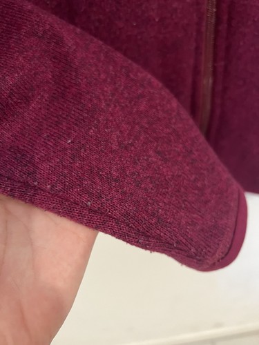 Patagonia Girls Better maglione giacca zip intera bambino taglia 14 (XL) rosa scuro - Foto 9 di 15