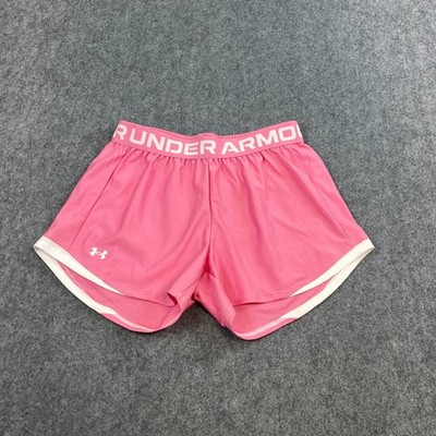 Under Armour Damen Shorts XS Pink Gymwear Play Up 3.0 Loose Fit