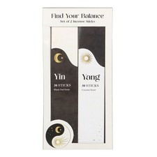 Trova il tuo equilibrio Set di 2 confezioni di bastoncini di incenso Yin Yang