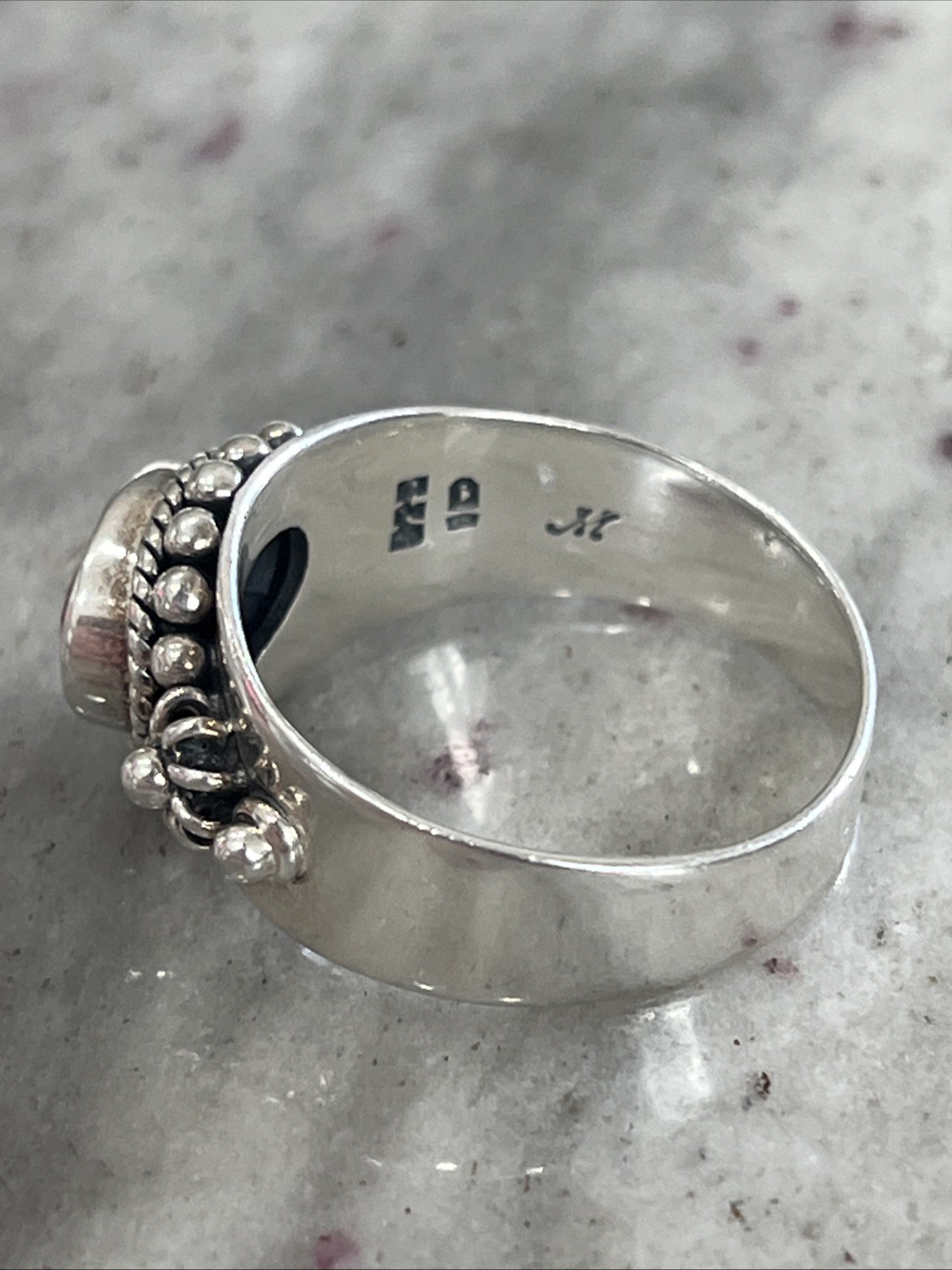 Robert Manse Sterling Silver .925 Ruby Ring Size … - image 10