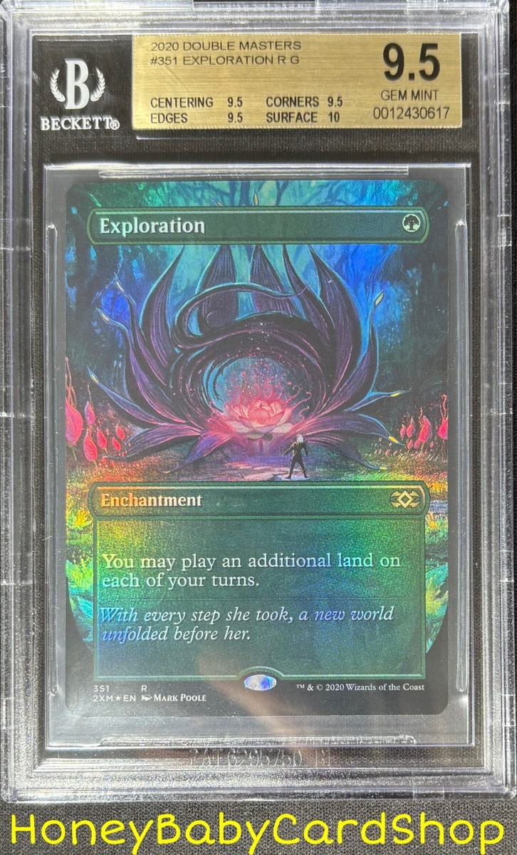 MTG Double Masters 2020 Exploration BGS 9.5Q+ (TRUE QUAD+) GEM