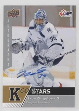 2022-23 Upper Deck CHL Stars Auto Ivan Zhigalov #345 Auto