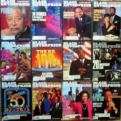 BLACK ENTERPRISE Magazine - Your Choice, Year(s) Lots, 1984-2005