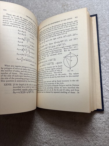 1943 GEOMETRY FOR THE PRACTICAL MAN JE THOMPSON MATHEMATICS STUDY HARDCOVER BOOK - Picture 11 of 17