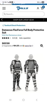 Damascus Fx-1 Flexforce Modular Hard Shell Crowd Control System. LAPD Issue $250