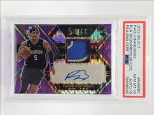 PAOLO BANCHERO 2022-23 SELECT RPA ROOKIE PURPLE PULSAR AUTO 01/15 PSA 10 Q5775