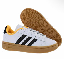 adidas Grand Court Alpha GX8165 Men  s Size 11 White/Black Gum Low Top Sneaker