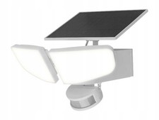 Livarno Premium Faro led a energia solare con sensore di movimento 4000k bianco 