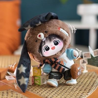 20cm BiuBiu Kawaii  Cute Soft Stuffed Dress up Plush Doll Set with Clothes BB09