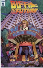 2017 May IDW Biff to the Future #5 Alan Robinson Cover Near Mint