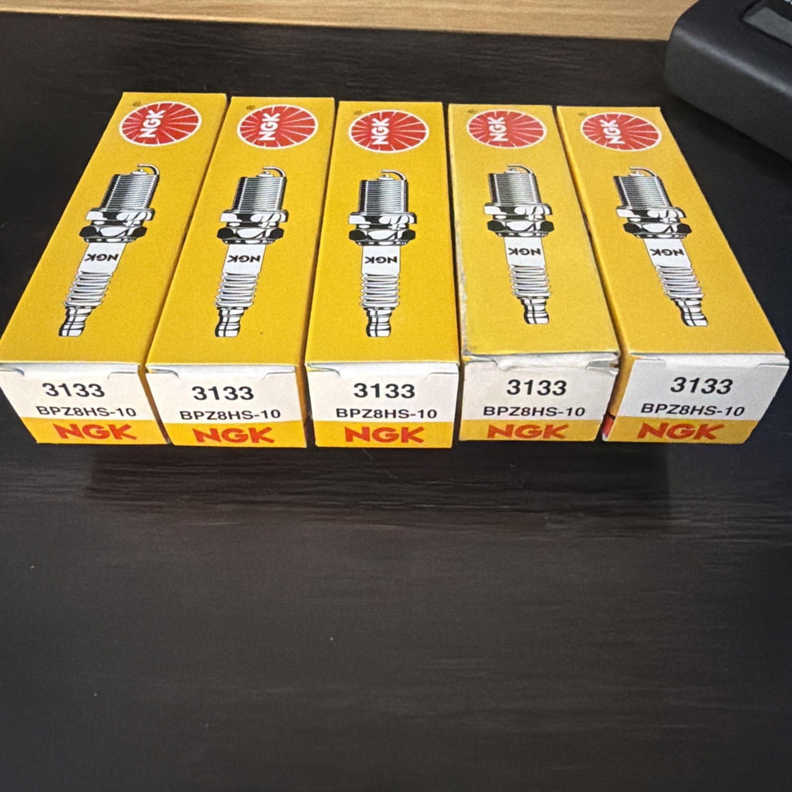 NGK BPZ8HS-10 / 3133 spark plug  pack of 5 each outboard marine boat