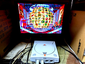 SEGA Dreamcast Console 2 Controller Visual Memory Marvel vs Capcom 2 Japan