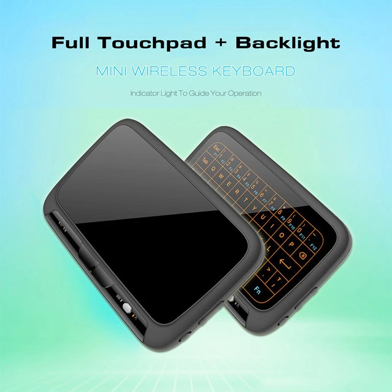 Touchpad 2.4G Backlight Keyboard Air Mouse Remote for Android Smart TV Box - Image 2 of 4