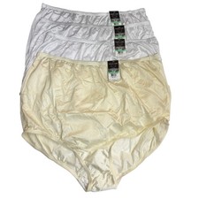 4 Pairs Vanity Fair Perfectly Yours Ravissant Tailored Brief Panties Sz 8/XL