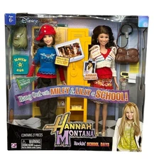 Hannah Montana "Rockin School Days" Miley and Lilly Set 27 Piece Set Rare Find!