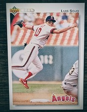 1992 Upper Deck - Luis Sojo #149 with insert