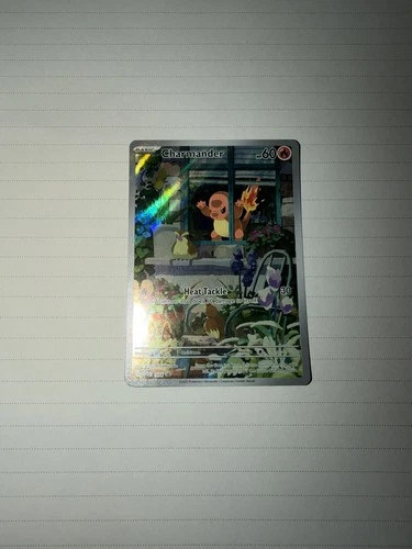 Charmander 044 Promo Pokemon TCG Obsidian Flames Illustration Rare NM