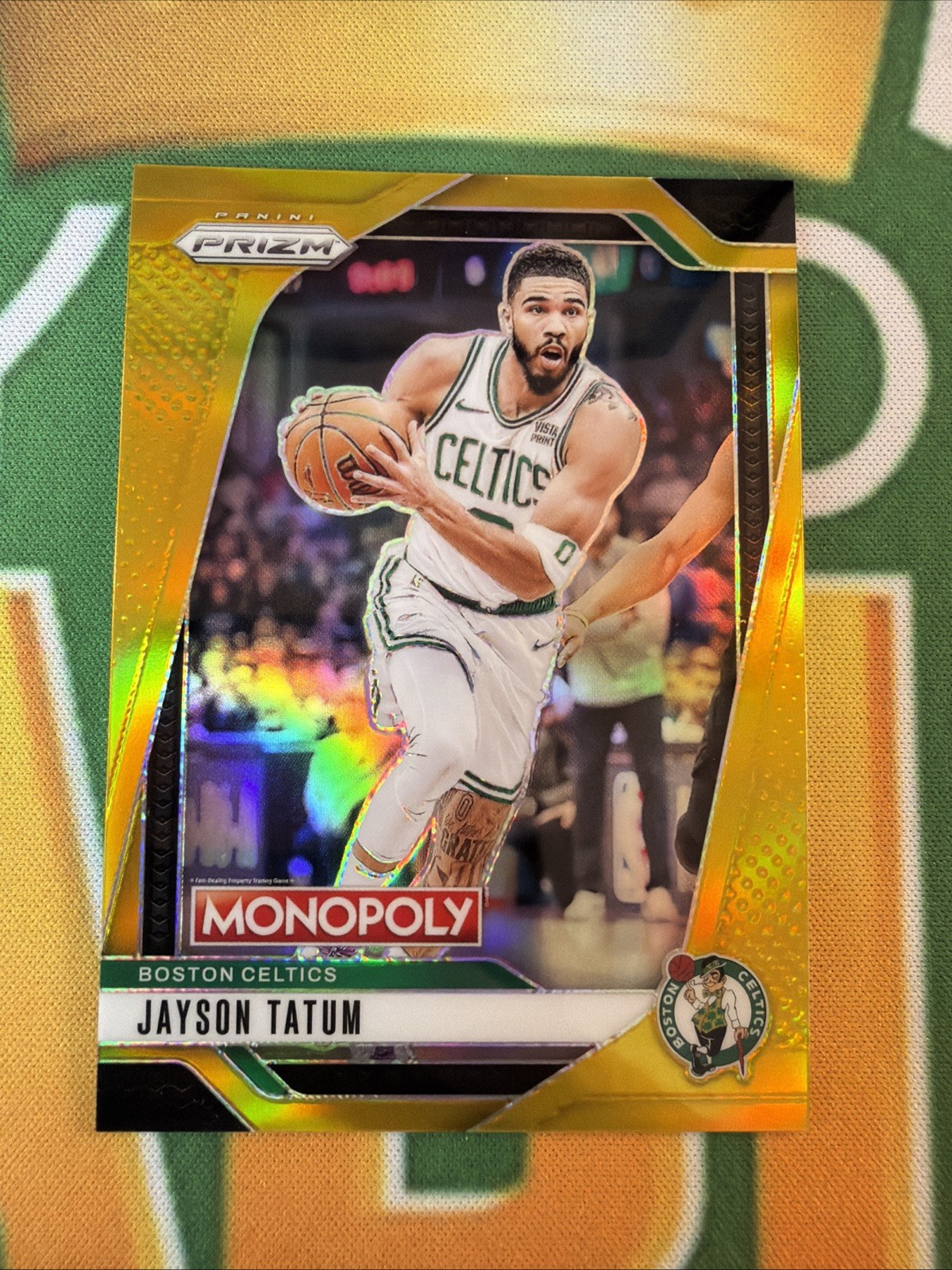 2024-25 JAYSON TATUM MONOPOLY PRIZM GOLD /49