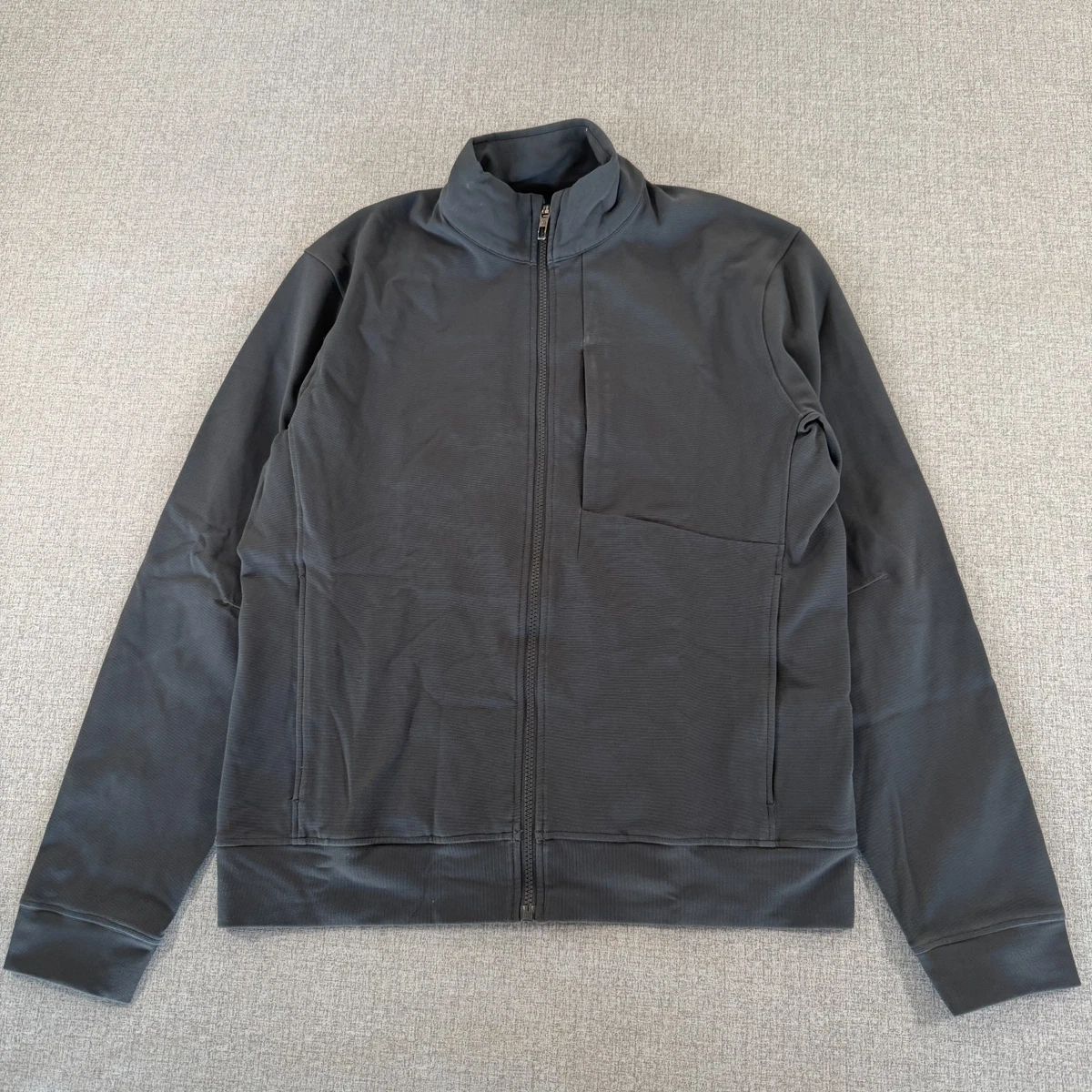Lululemon ダークグレー ジップアップジャケット Lululemon Gray Full Zip Men's Activewear for Sale | Shop Men's