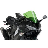 Puig Z-RACING Windschutzscheibe Fur Kawasaki ZX-6R Ninja 09-16 Grsn