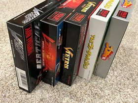 Nintendo - Virtual Boy - Lot of 5 Games - Unopened - Japanese - Vertical Force