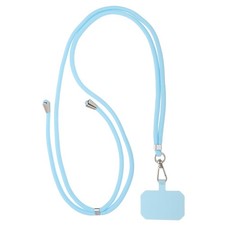 Smart Phone Lanyard Universal Lanyard with Phone Patch, Light Blue