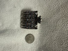 Vintage Style Rhinestone Metal Claw Hair Clip New