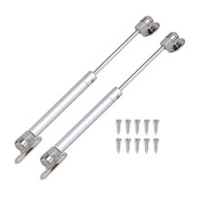 2X Gas Hydraulic strut Stay Lift Hinge Piston arm Damper 100N for Heavy Flap