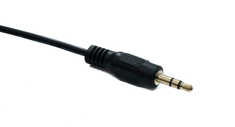 SYSTEM-S Audio Klinke Kabel 180 cm 3,5 mm TRS Stecker zu Stecker Winkel AUX - Bild 3 von 4