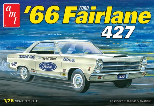 Maquette AMT 1/25 - Ford Fairlane GT 1966 - AMT1091 - À Assembler