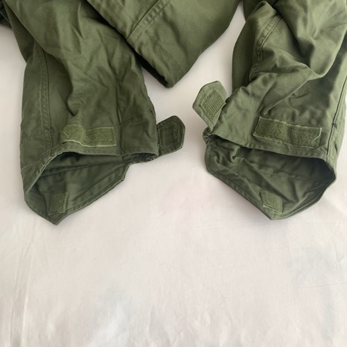 USAF Cold Weather M65 OG-107 Man’s Field Coat 70’s X-Small Regular Green EUC - Bild 7 von 12