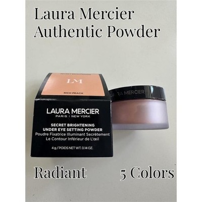 Laura Mercier Authentic EyeSetting Powder Radiant 0.141 oz 5 Colors are optional