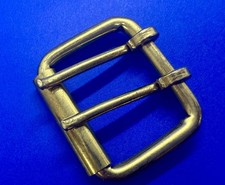 Replacement Dual floating Prong with roller end Belt Buckle