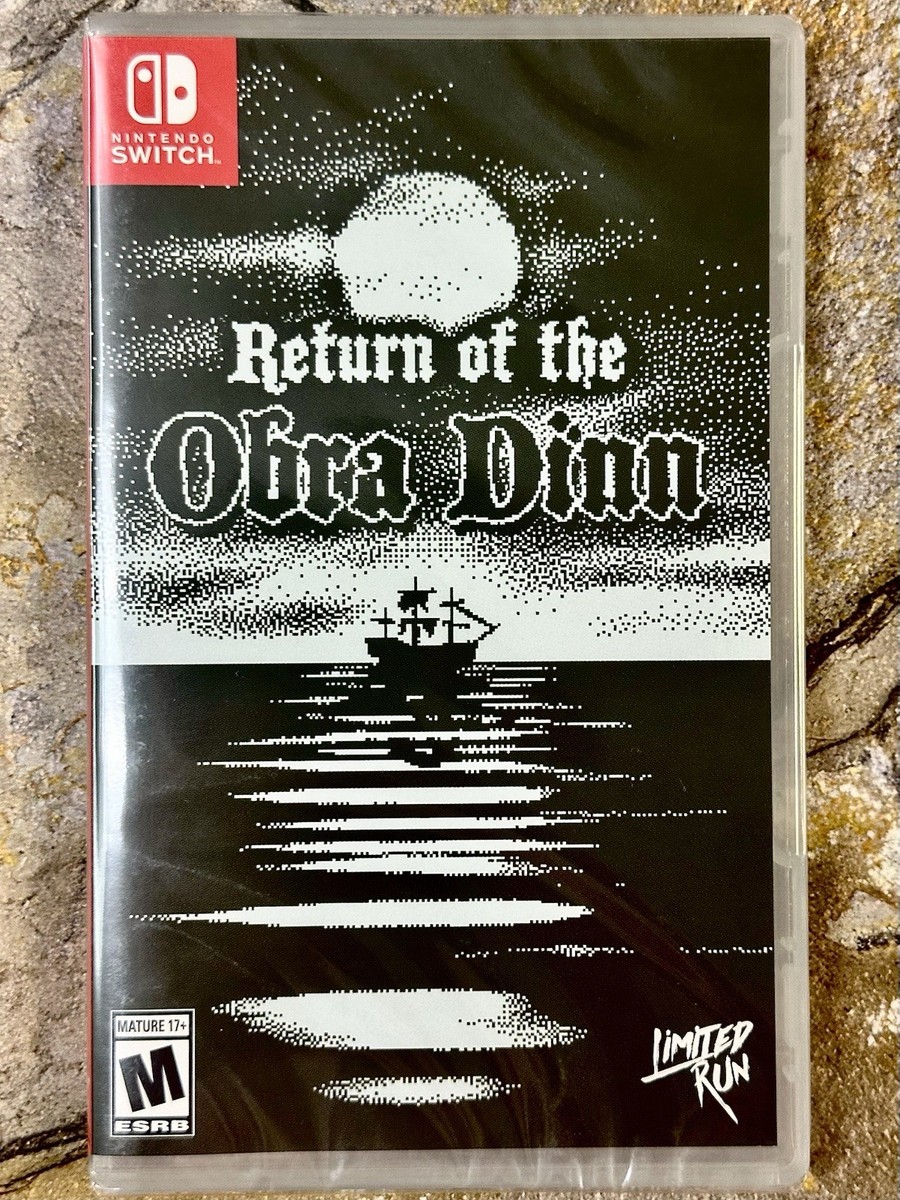 新品未開封 Return of the Obra Dinn ニンテンドースイッチ Return Of The Obra Dinn - Nintendo Switch - Brand New