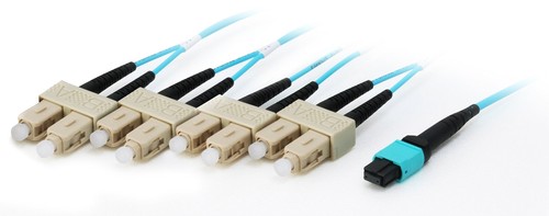 Equip MTP/SC OM4 M/M 10M MTP/SC Trunk Fiber Patch, 25557607 (MTP/SC Trunk Fiber