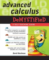 Advanced Calculus Demystified David Bachman Taschenbuch Kartoniert / Broschiert